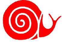 la chiocciola del logo di slow food usata come immagine rappresentativa della filosofia di slow blog per il web marketing