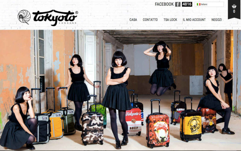 Campagna pubblicitaria con Google Adwords per Tokyoto Luggage